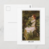 John William Waterhouse #90 - Carte postale Art (Devant / Derrière)