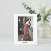 John William Waterhouse #9 - Carte postale d'art f (Debout devant)