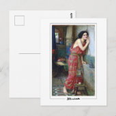 John William Waterhouse #9 - Carte postale d'art f (Devant / Derrière)