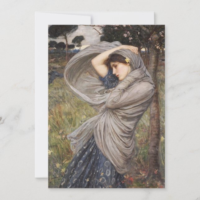 John William Waterhouse - Boreas (Voorkant)