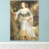 John William Waterhouse Canvas Afdruk (Insitu (Houten vloer))