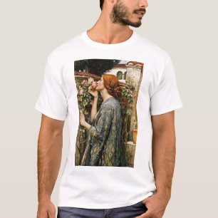 John William Waterhouse - de ziel van het Roos T-shirt