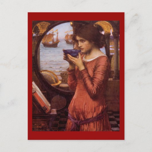 John William Waterhouse - Destiny Briefkaart (Voorkant)