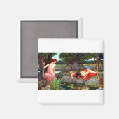 John William Waterhouse Echo en Narcissus Magneet (Voorkant / Achterkant)