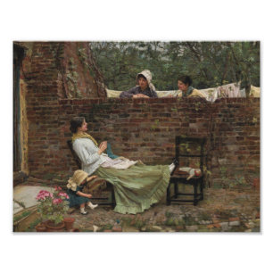 John William Waterhouse - Goede buren Foto Afdruk