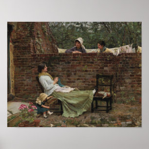 John William Waterhouse - Goede buren Poster
