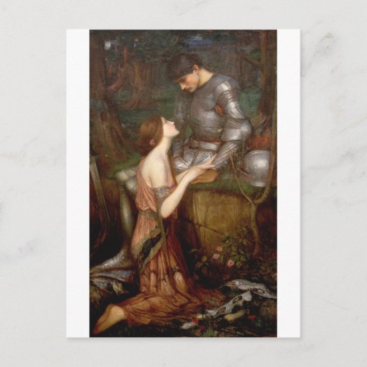 John William Waterhouse - Lamia Briefkaart (Voorkant)