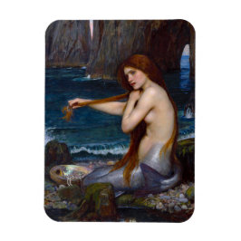 John William Waterhouse Mermaid Art Photo Magnet Magneet