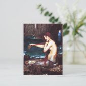 John William Waterhouse Mermaid Briefkaart (Staand voorkant)