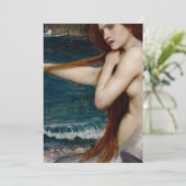 John William Waterhouse Mermaid Kaart (Staand voorkant)