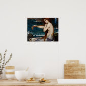John William Waterhouse Mermaid Poster (Keuken)