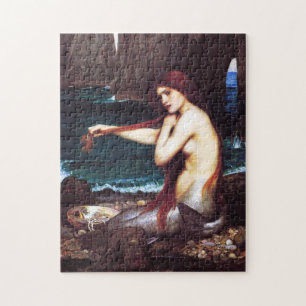 John William Waterhouse Mermaid Puzzle Legpuzzel