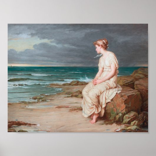 John William Waterhouse Miranda Art Affiche (Devant)