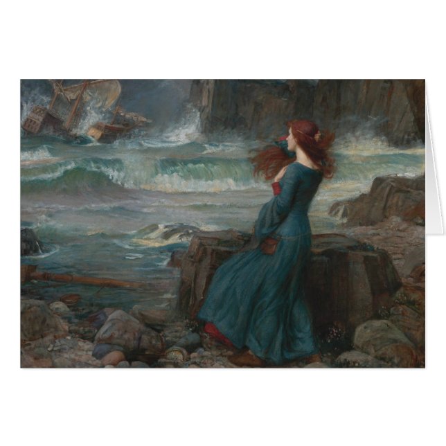 John William Waterhouse - Miranda - The Tempest (Voorkant Horizontaal)