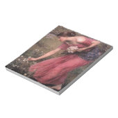 John William Waterhouse - Narcissus - Fine Art Notitieblok (Gedraaid)