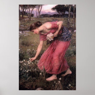 John William Waterhouse - Narcissus - Print