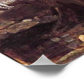 John William Waterhouse Poster Vintage de sirène (Coin)