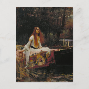 John William Waterhouse - The Lady of Shalott Briefkaart