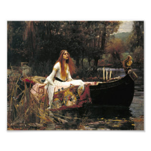 John William Waterhouse The Lady of Shalott Foto Afdruk