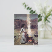 John William Waterhouse- The Magic Circle Briefkaart (Staand voorkant)