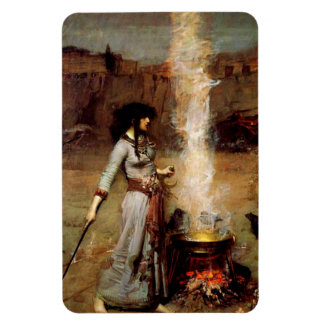 John William Waterhouse The Magic Circle Magneet