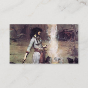 John William Waterhouse- The Magic Circle Visitekaartje