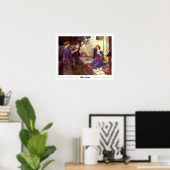 John William Waterhouse Zedign Affiche d'art #13 (Bureau à domicile)