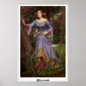 John William Waterhouse Zedign Poster d'art #10 (Devant)
