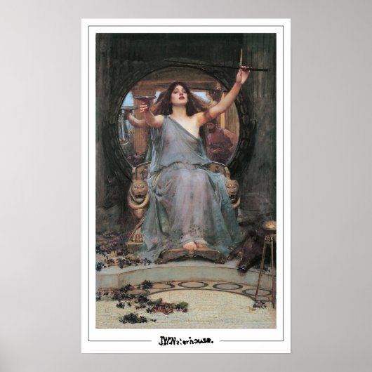 John William Waterhouse Zedign Poster d'art #21 (Devant)
