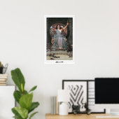 John William Waterhouse Zedign Poster d'art #21 (Bureau à domicile)