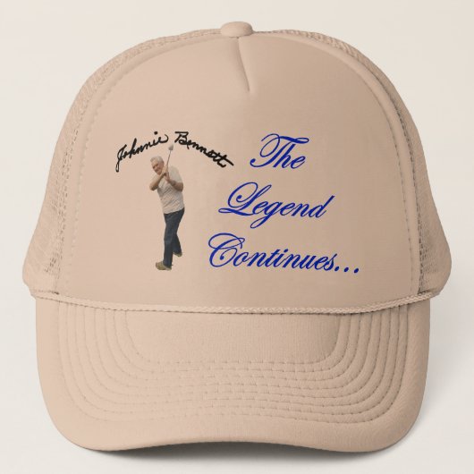 Johnnie Bennett "Legend" Pet (Voorkant)