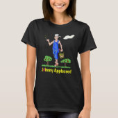 Johnny Appleseed Apple Tree Seed Orchard Nursery T-shirt (Voorkant)