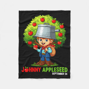 Johnny Appleseed-dag 26 september Fleece Deken