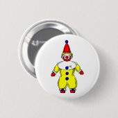 Johnny Automatic Clown Cartoon Ronde Button 5,7 Cm (Voorkant /achterkant)