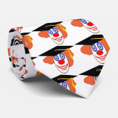 Johnny Automatic Clown Cartoon Stropdas (Opgerold)