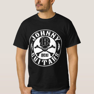 Johnny B Guitares T-shirt noir