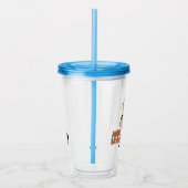 Johnny Bravo Afbeelding Lijst Pose Acryl Drinkbeker (Rechts)