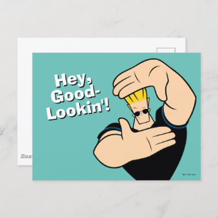 Johnny Bravo Afbeelding Lijst Pose Briefkaart