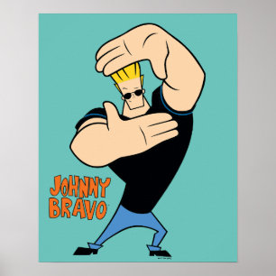Johnny Bravo Afbeelding Lijst Pose Poster
