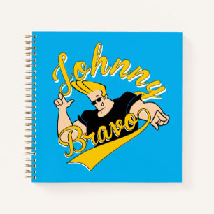 Johnny Bravo Athletic Graphic Notitieboek