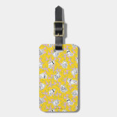Johnny Bravo Characters Pattern Bagagelabel (Voorkant verticaal)