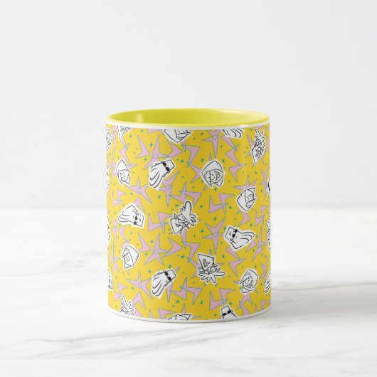 Johnny Bravo Characters Pattern Mok (Midden)