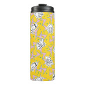Johnny Bravo Characters Pattern Thermosbeker (Voorkant)
