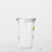 Johnny Bravo Collegiate Graphic Acryl Drinkbeker (Rechts)