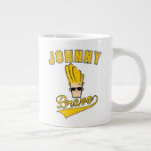 Johnny Bravo Collegiate Graphic Extra Grote Beker (Rechts)