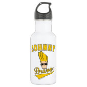 Johnny Bravo Collegiate Graphic Waterfles (Voorkant)