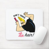 Johnny Bravo Comb Dont Touch The Hair Muismat (Met muis)
