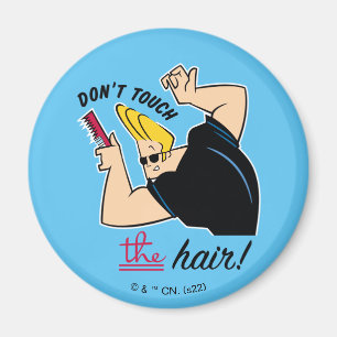 Johnny Bravo Comb - Raak het haar niet aan! Magneet