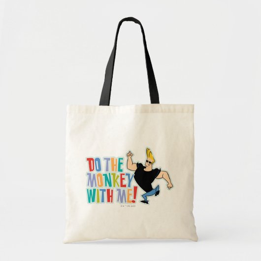 Johnny Bravo, doe de aap met me mee! Tote Bag (Voorkant)