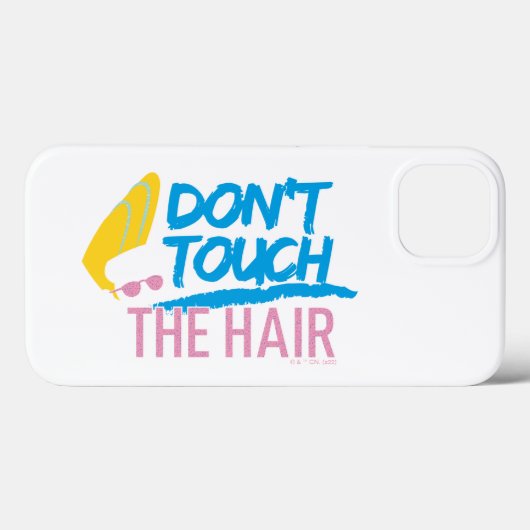 Johnny Bravo - Don't Touch The Hair Graphic Case-Mate iPhone Case (Achterkant (horizontaal))
